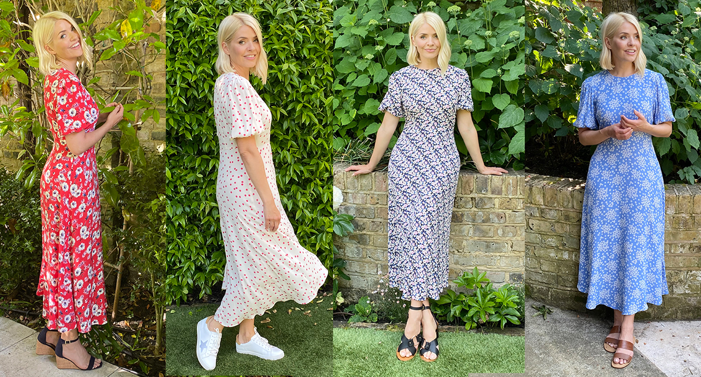 Holly Willoughby S Sold Out M S Floral Dress Now In Three New Prints