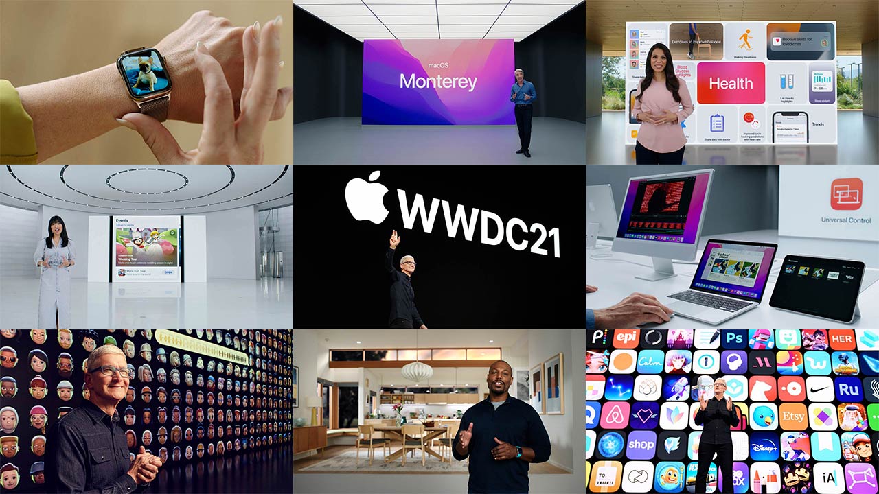 5分でわかるWWDC21まとめ。iOS 15、iPadOS 15、watchOS 8、macOS「Monterey」発表