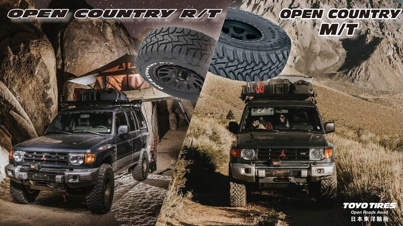 TOYO TIRES OPEN COUNTRY R/T 與 M/T系列分別提供4X4越野玩家們升級