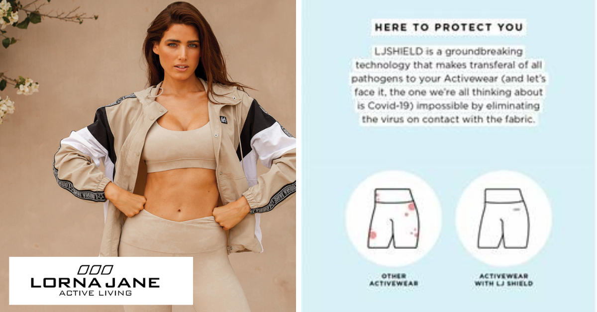 ACCC takes Lorna Jane to court over 'anti-COVID activewear