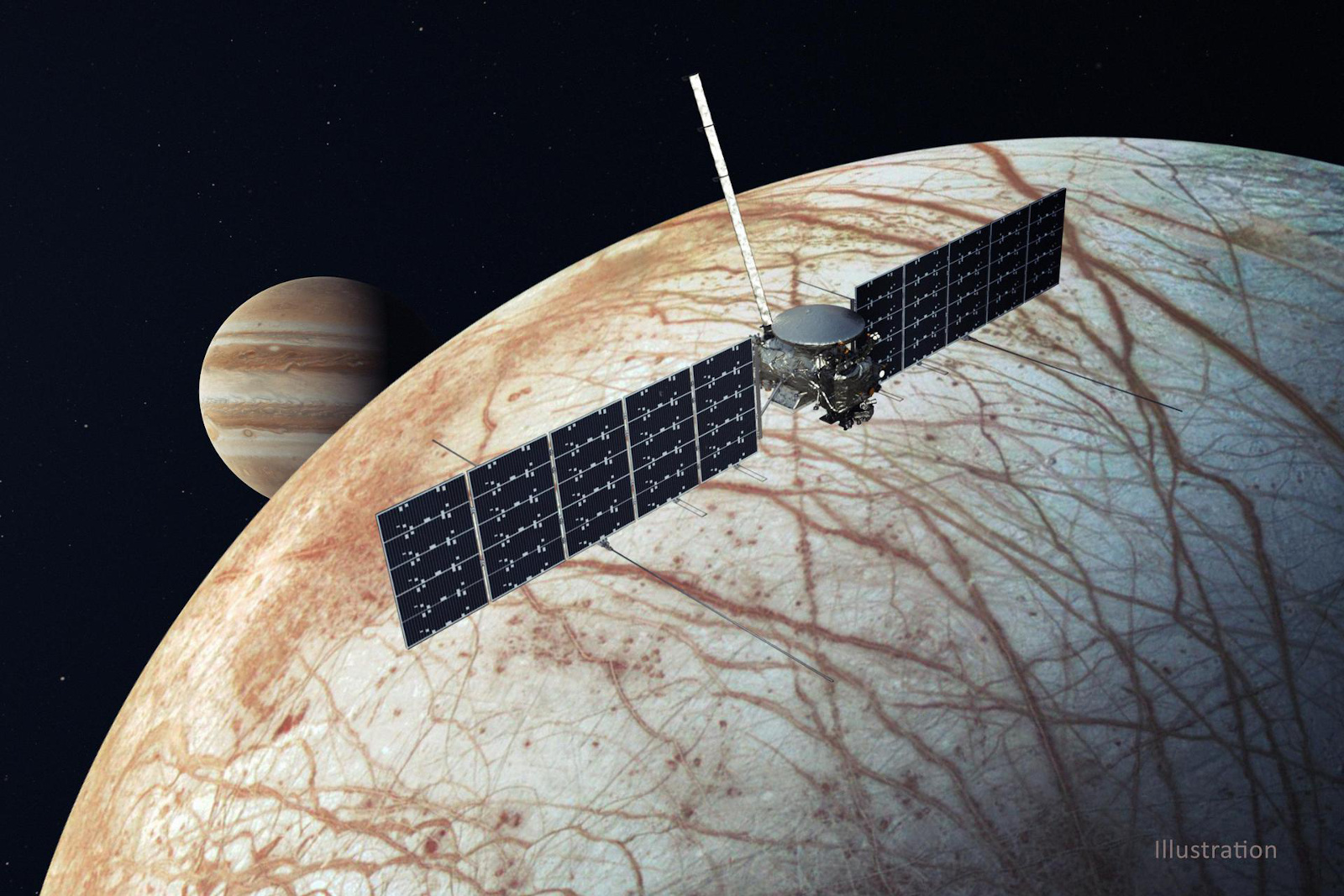 SpaceX to launch NASA’s Europa Clipper mission to Jupiter’s moon