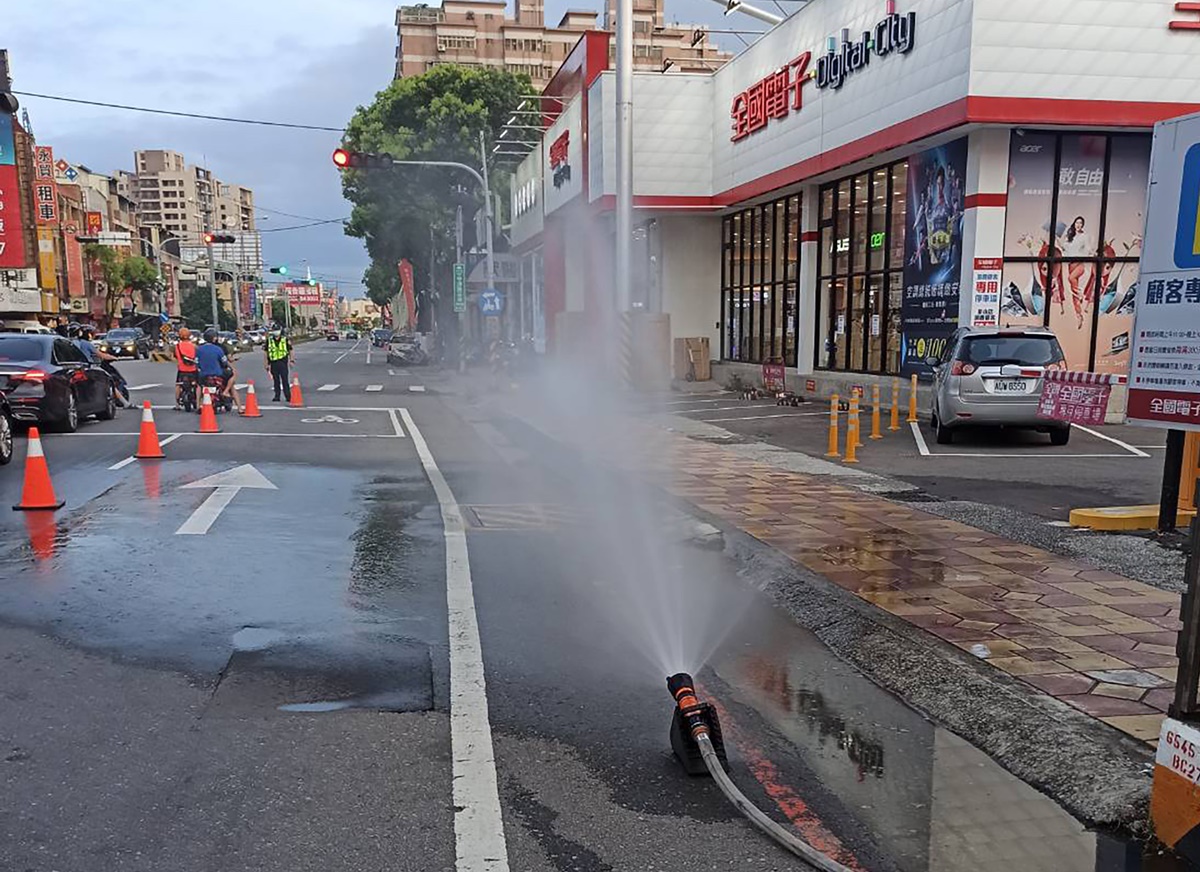 台中大雅天然氣洩漏（中央社資料照片）