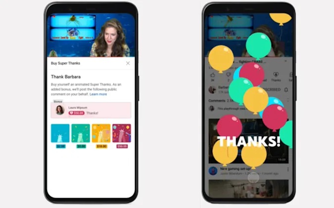 YouTube、アップロード動画への投げ銭機能「Super Thanks」ベータ版を提供開始