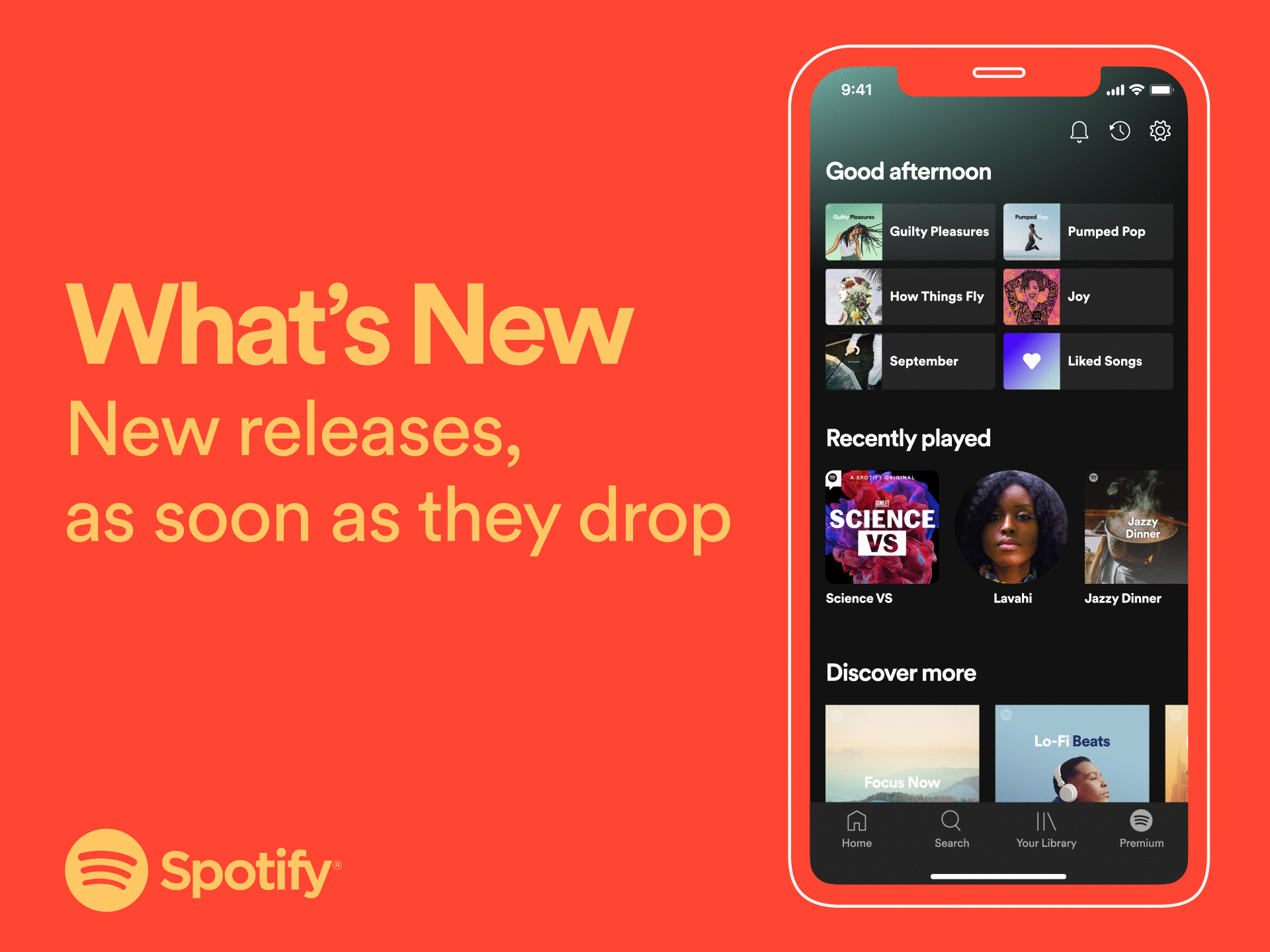 Spotify What's New GIF