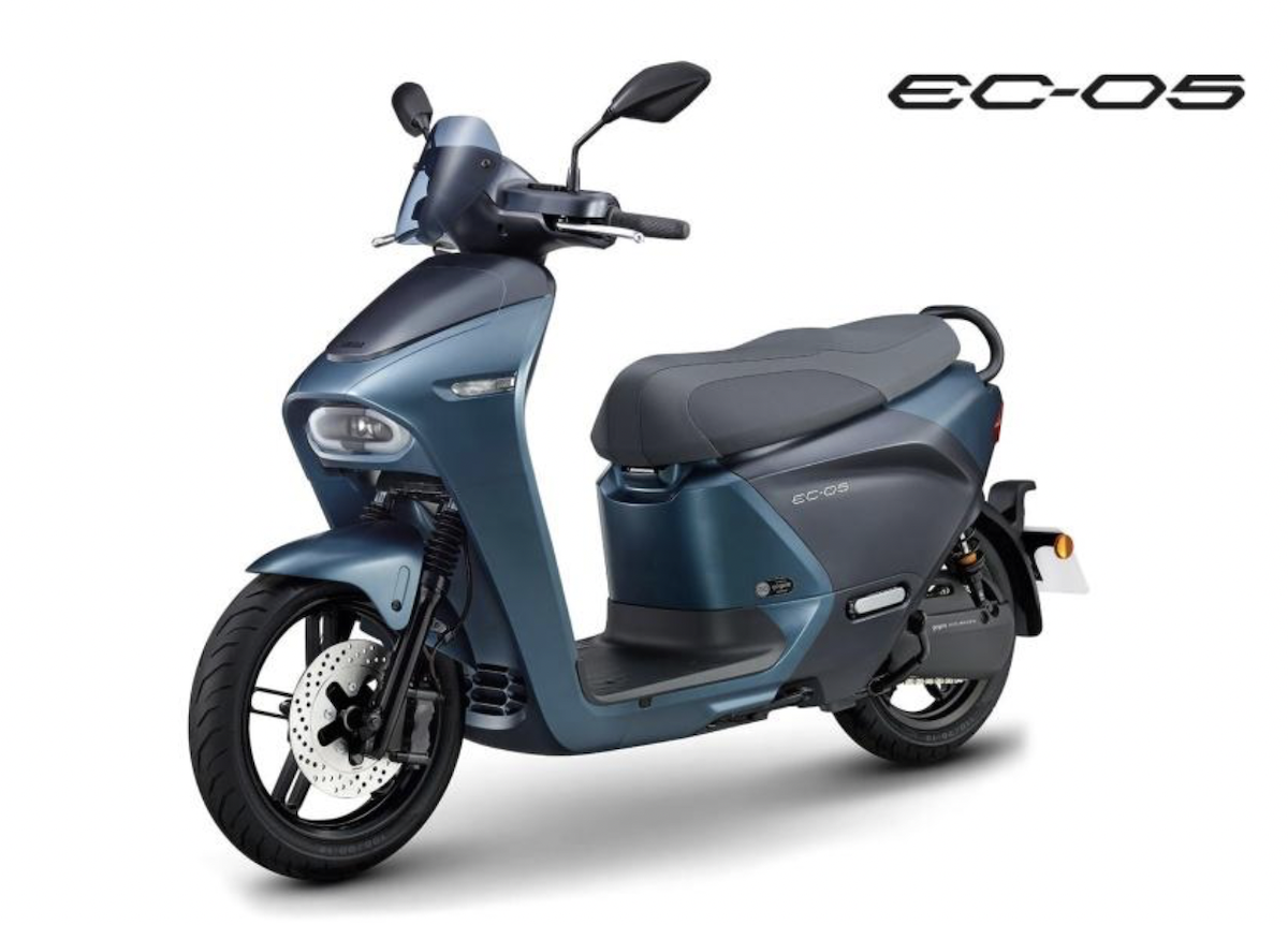 Yamaha 透過和 Gogoro 合作在台灣推出 EC-05 電動機車。