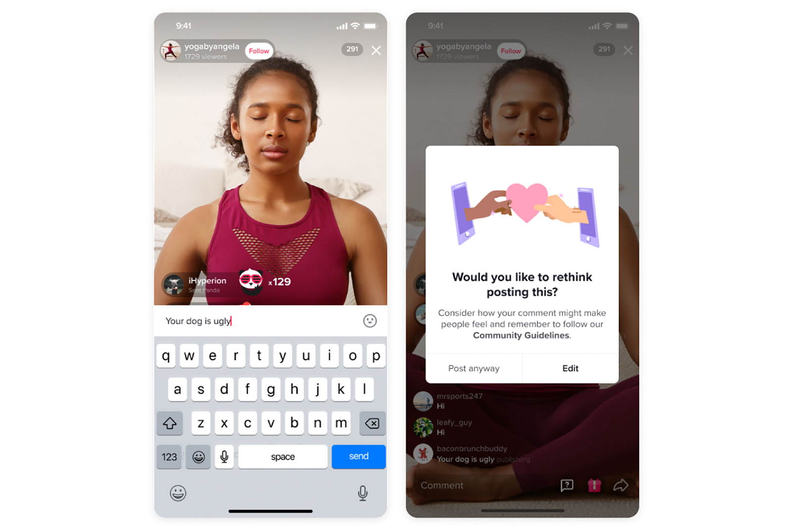 TikTok hopes new tools will create kinder, gentler live streams