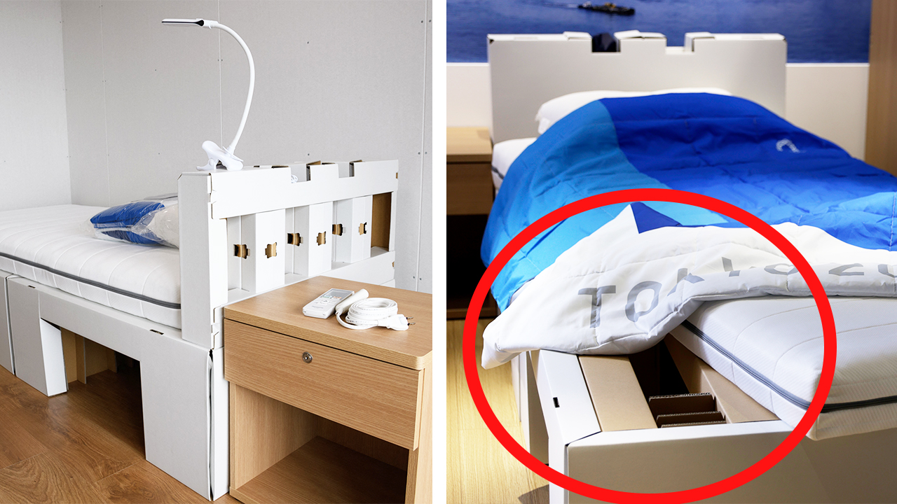 Athletes react to 'anti-sex' beds in Tokyo Olympic village - Yahoo Sport Australia