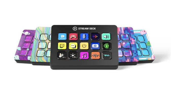 LCDキー搭載のキーパッドElgato Stream Deckにフェイスプレートを交換できる新モデル