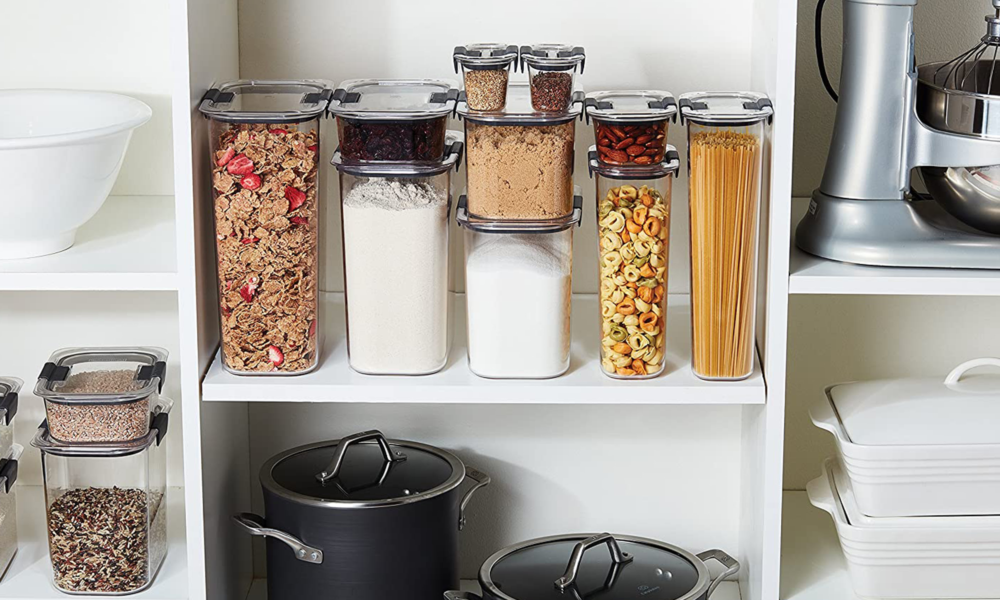 Rubbermaid food storage for Engadget's 2021 Back to School guide.