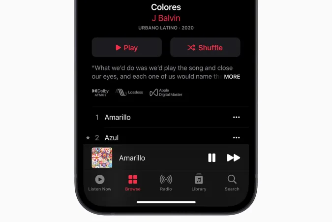 Apple Music、Android版アプリがロスレスおよび空間オーディオに対応。