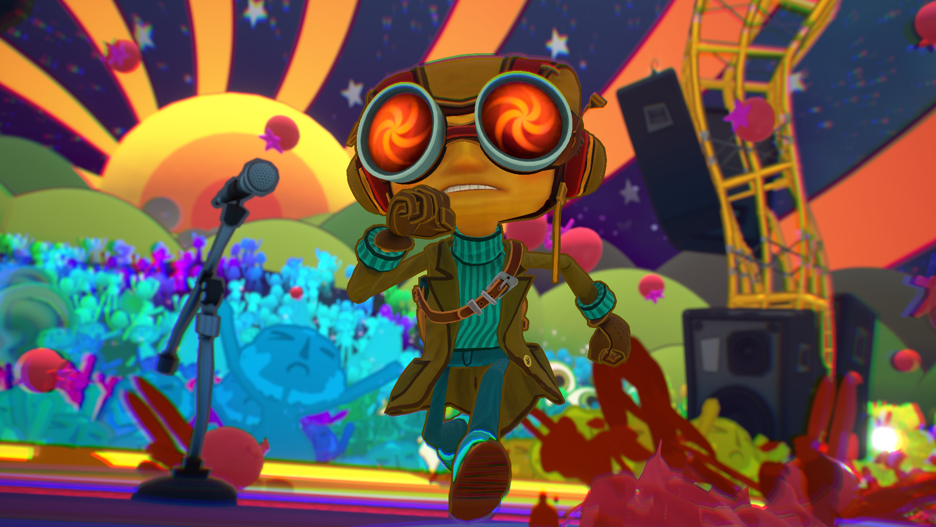 'Psychonauts 2' launch trailer shows off wacky levels and Raz's psychic powers