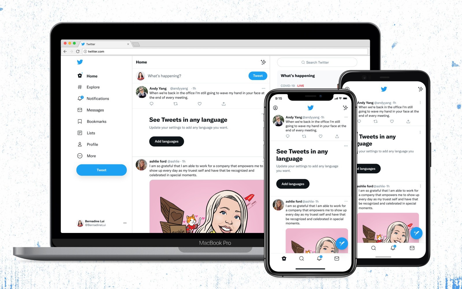 Twitter lanza un nuevo diseño con fuente patentada Chirp