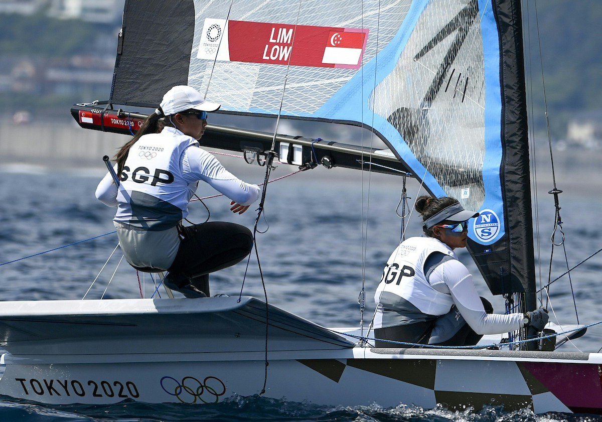 Tokyo Olympics: Sailors Kimberly Lim, Cecilia Low finish 10th