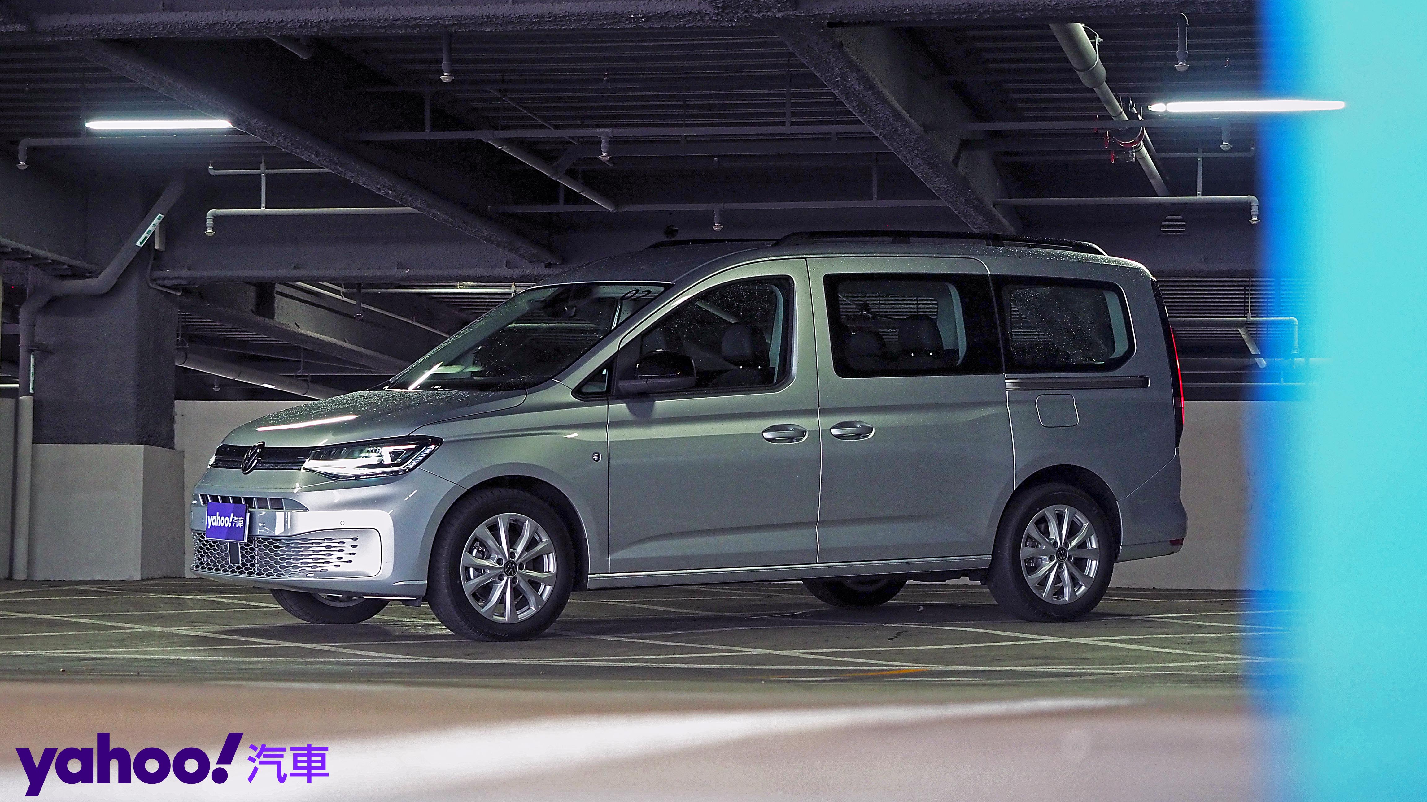 2021 Volkswagen Nutzfahrzeuge Caddy Maxi 2.0 TDI Life試駕！越級打怪的剛好之作