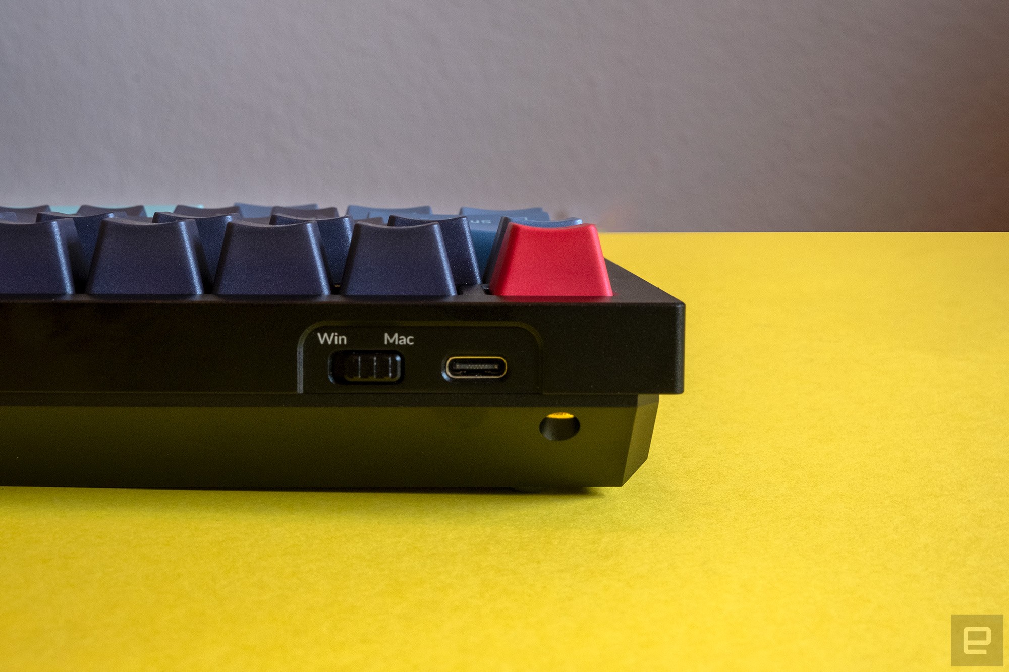 Keychron Q1 customizable keyboard.