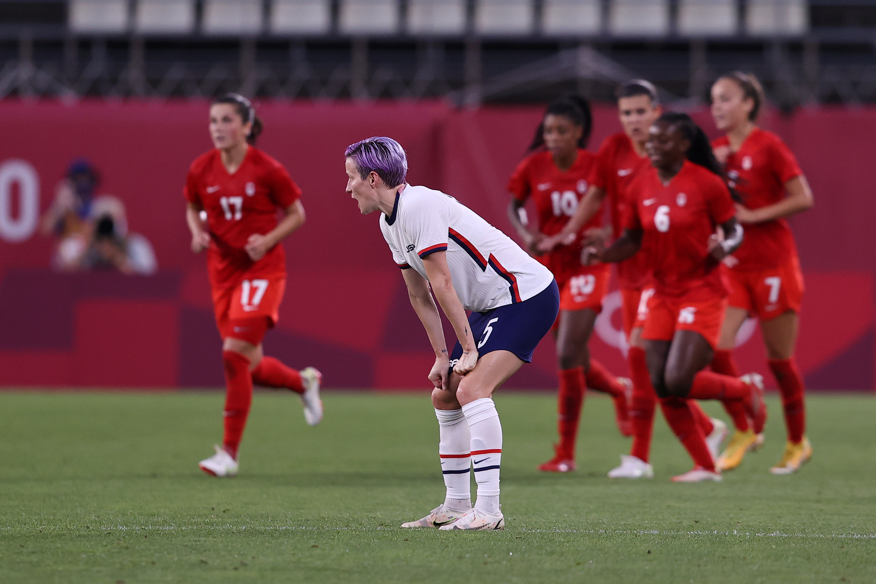 Olympics Uswnt Loses To Canada 1 0 In Semifinals