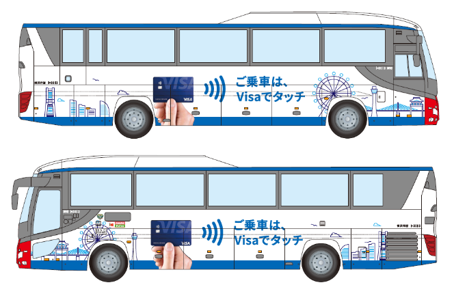 Visaタッチ決済対応の市営路線バスが横浜で10月から運行