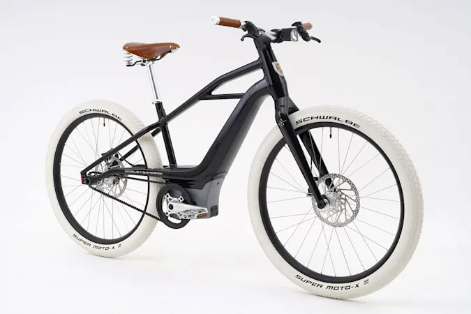 Image of Harley Davidson's beautiful retro e-Bike