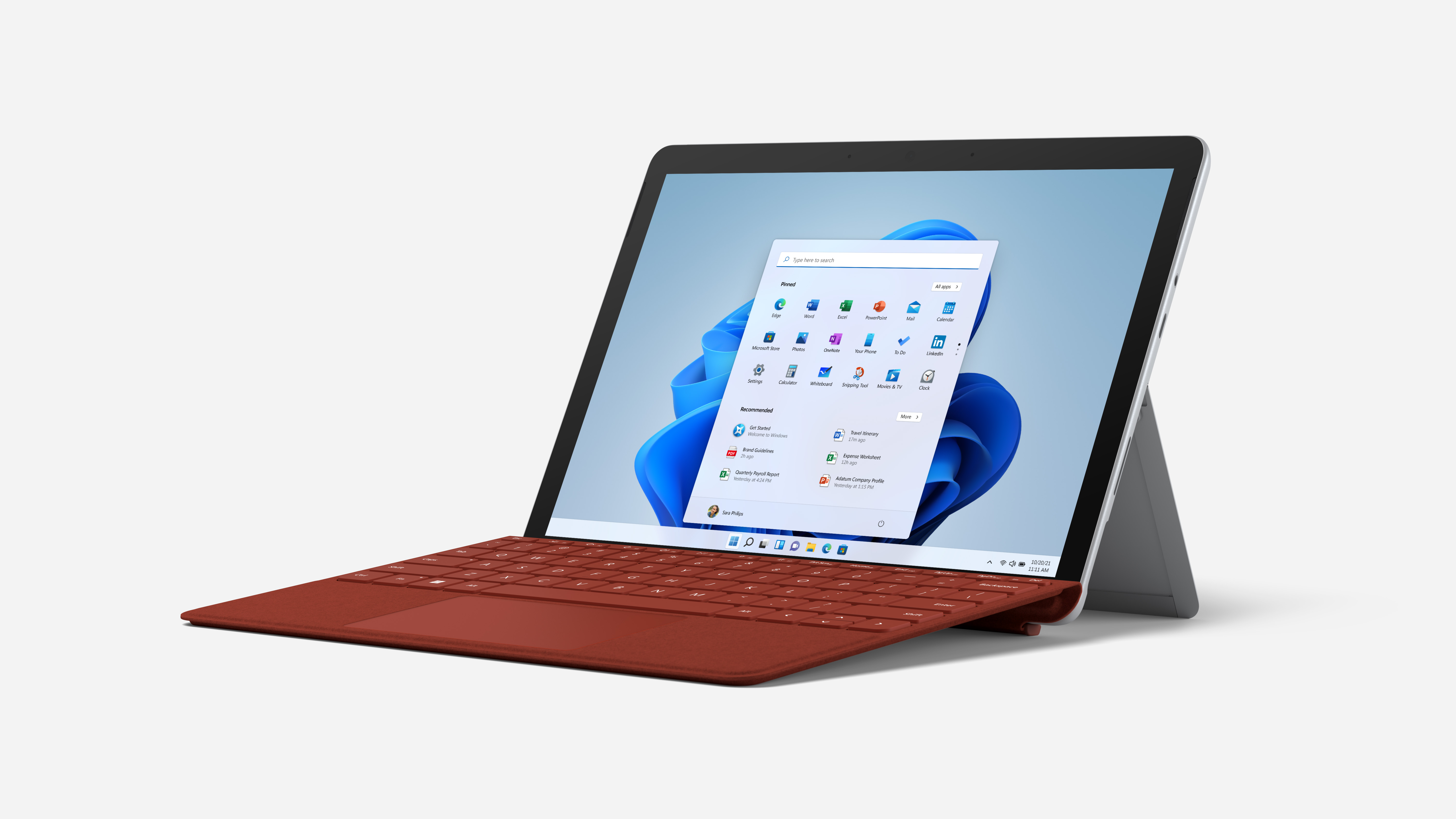 Surface Go 3発表。Core i3で高速化したWindows 11モデル