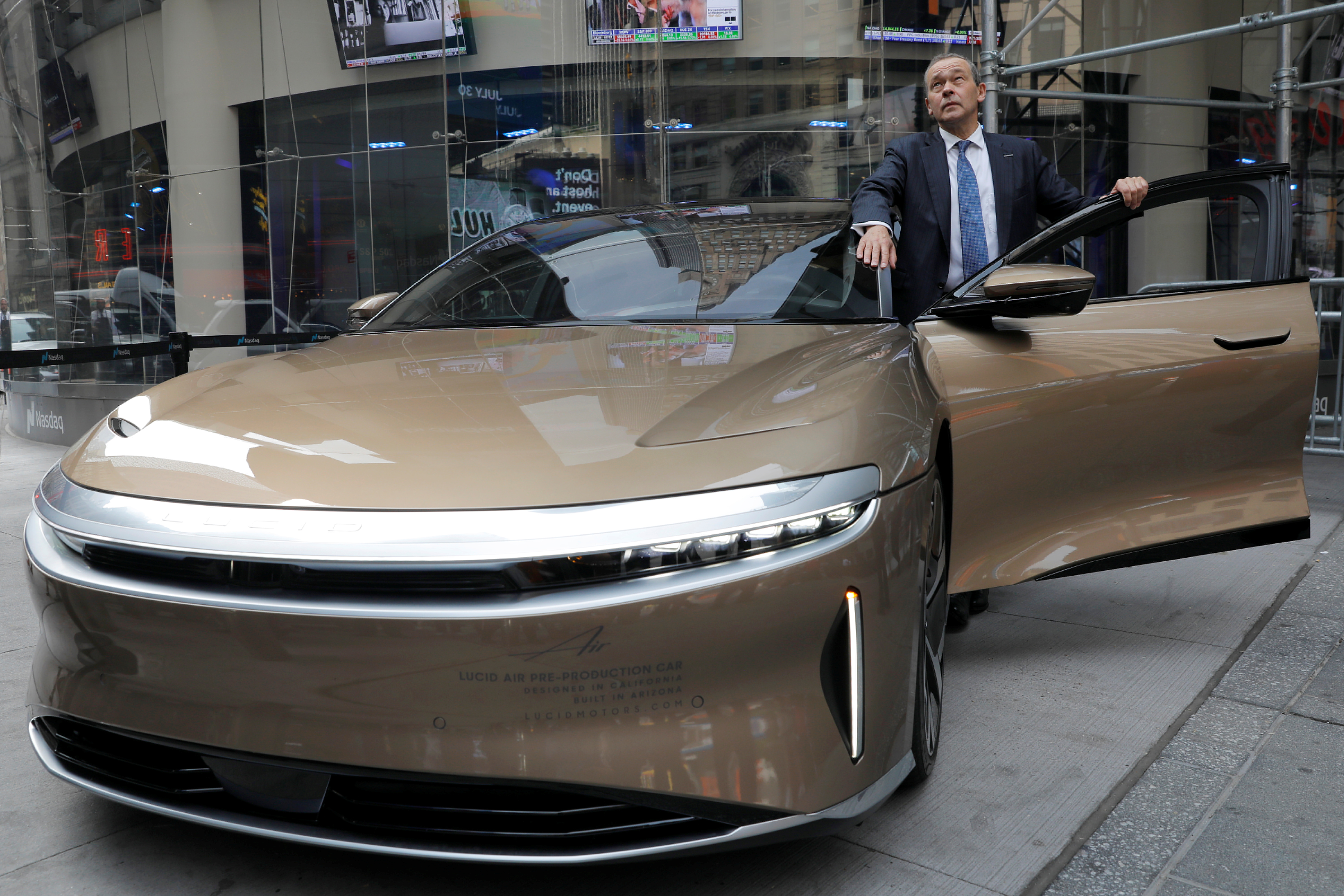 Lucid motors stock price