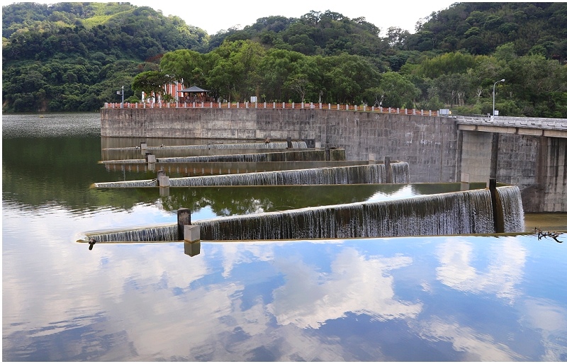 苗栗｜鯉魚潭水庫鋸齒堰