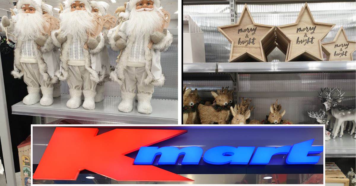 Kmart shoppers in lockdown 'so jealous' as Christmas range is dropped