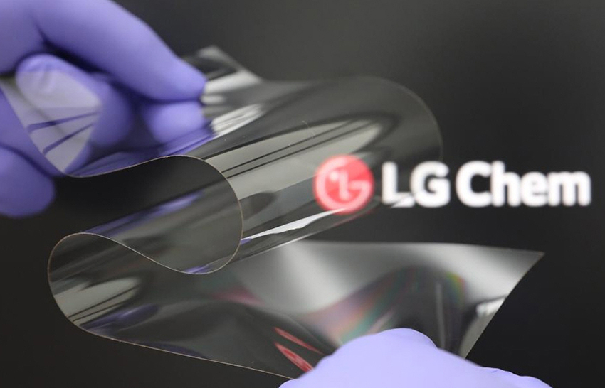 LG claims its new 'Real Folding Window' display material is as hard as glass