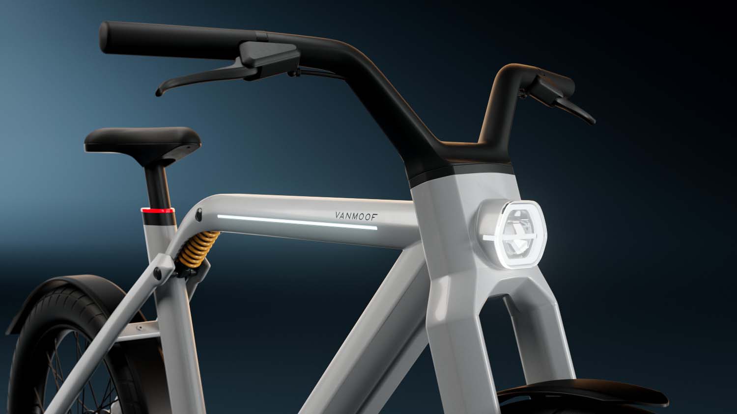 Render of the VanMoof V e-bike