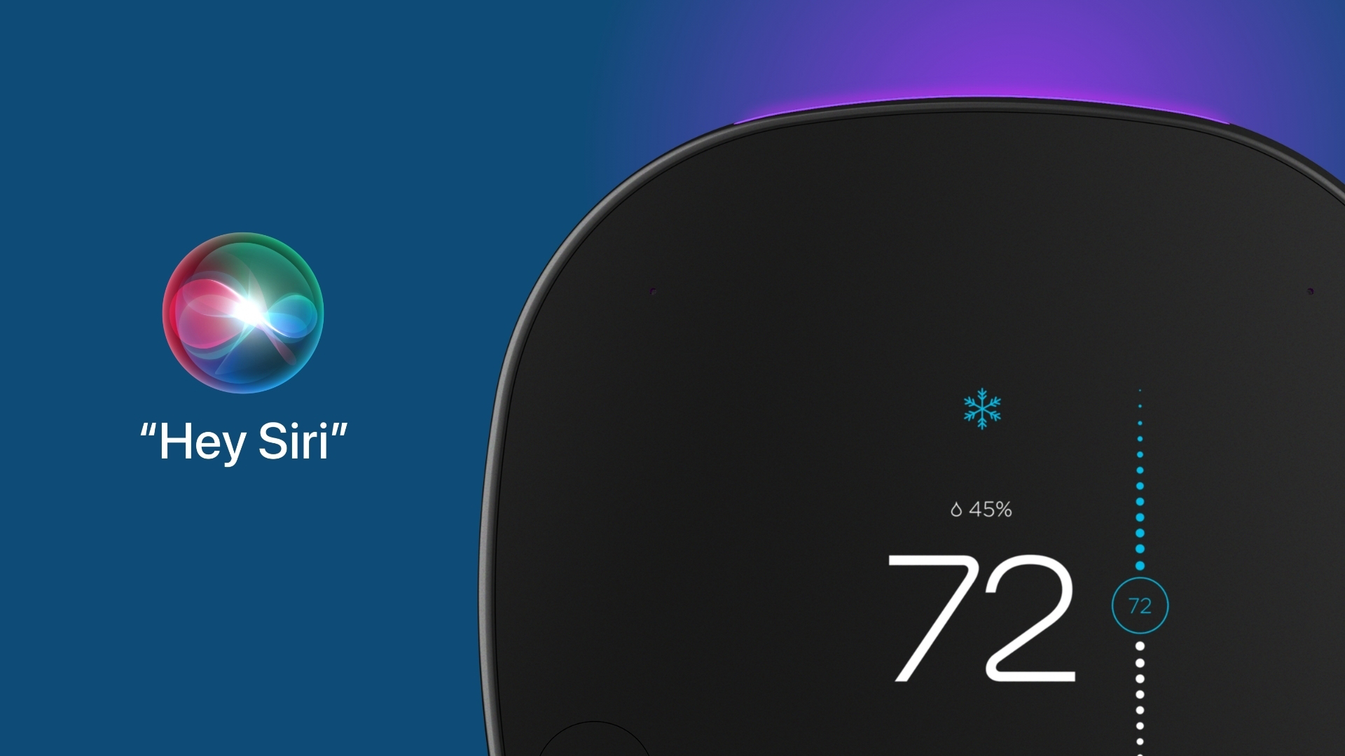 Ecobee’s smart thermostat now supports Siri voice control