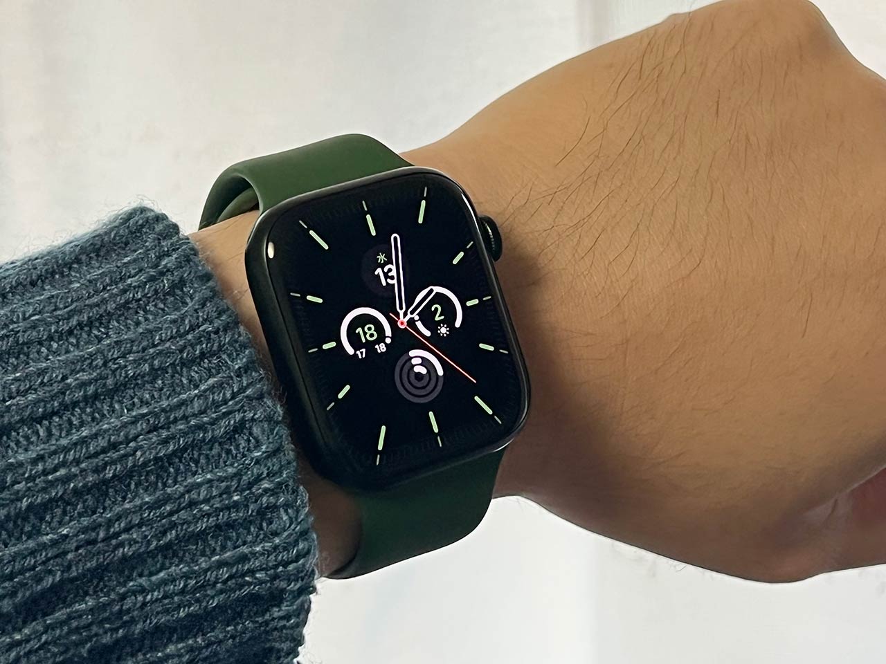 Apple Watch Series7 グリーン 45mm アップルウォッチ