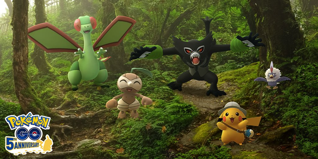 ポケモンGO、幻の「ザルード」初登場イベント開始。リサーチは5段階