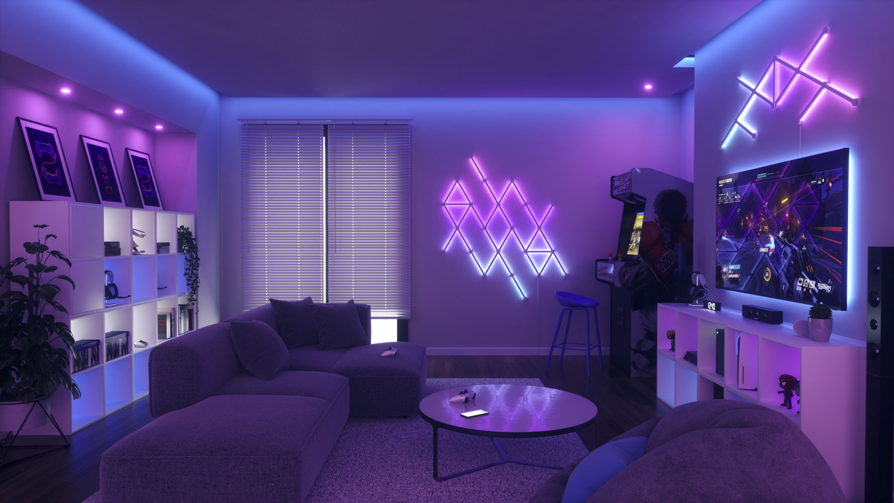 Le strisce Nanoleaf sono strisce luminose intelligenti personalizzabili