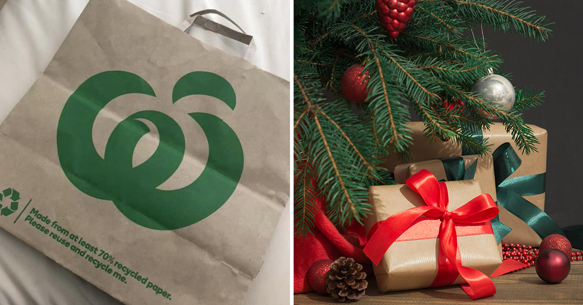 Woolworths gives second life to 25c paper bags with 'trashy