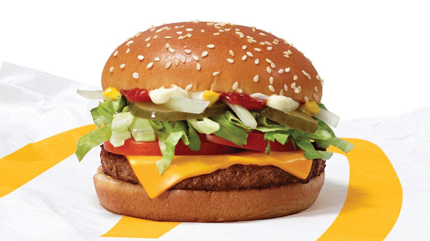 McDonald's will trial its plant-based burger in the US on November 3rd