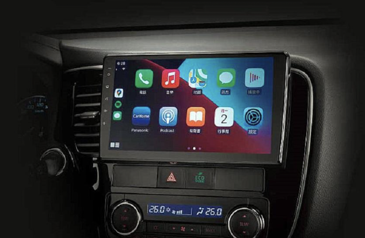 新增 9 吋多媒體新螢幕支援 Apple CarPlay 和 Android Auto 功能，強化手機連結娛樂功能。