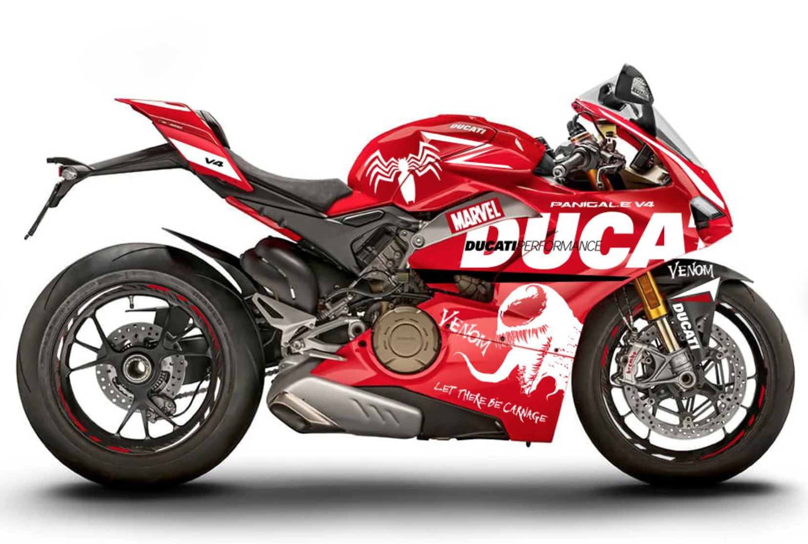 Ducati Panigale V4 S－《猛毒2：血蜘蛛》中的另一匹紅色猛獸