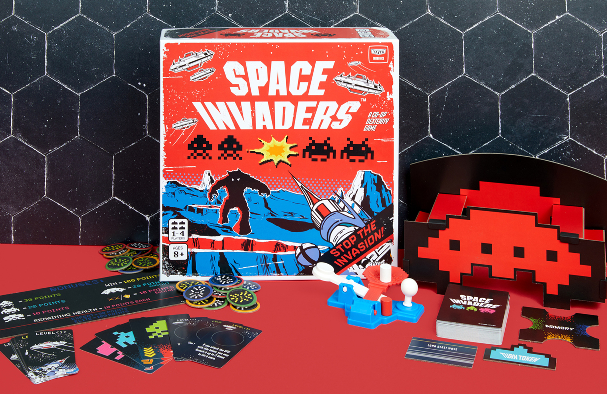 The Space Invaders board game for the Engadget 2021 Holiday Gift Guide.