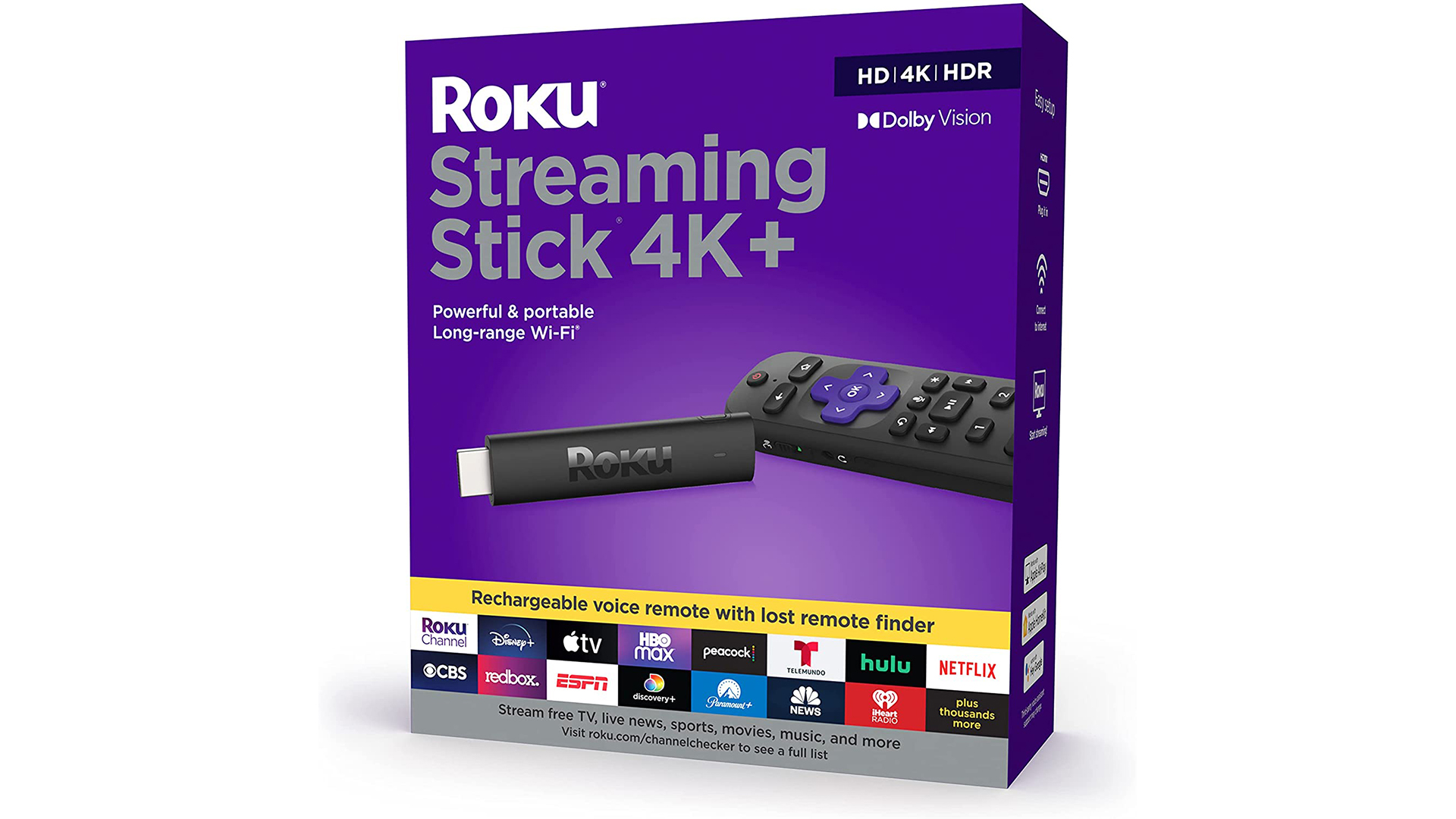 Roku Streaming Stick 4K+