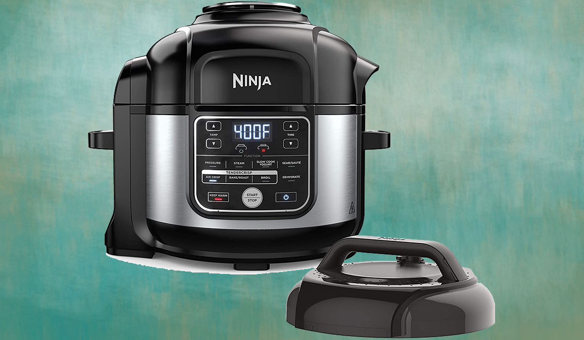 The Ninja Foodi combination pressure cooker and air fryer is $80 off at