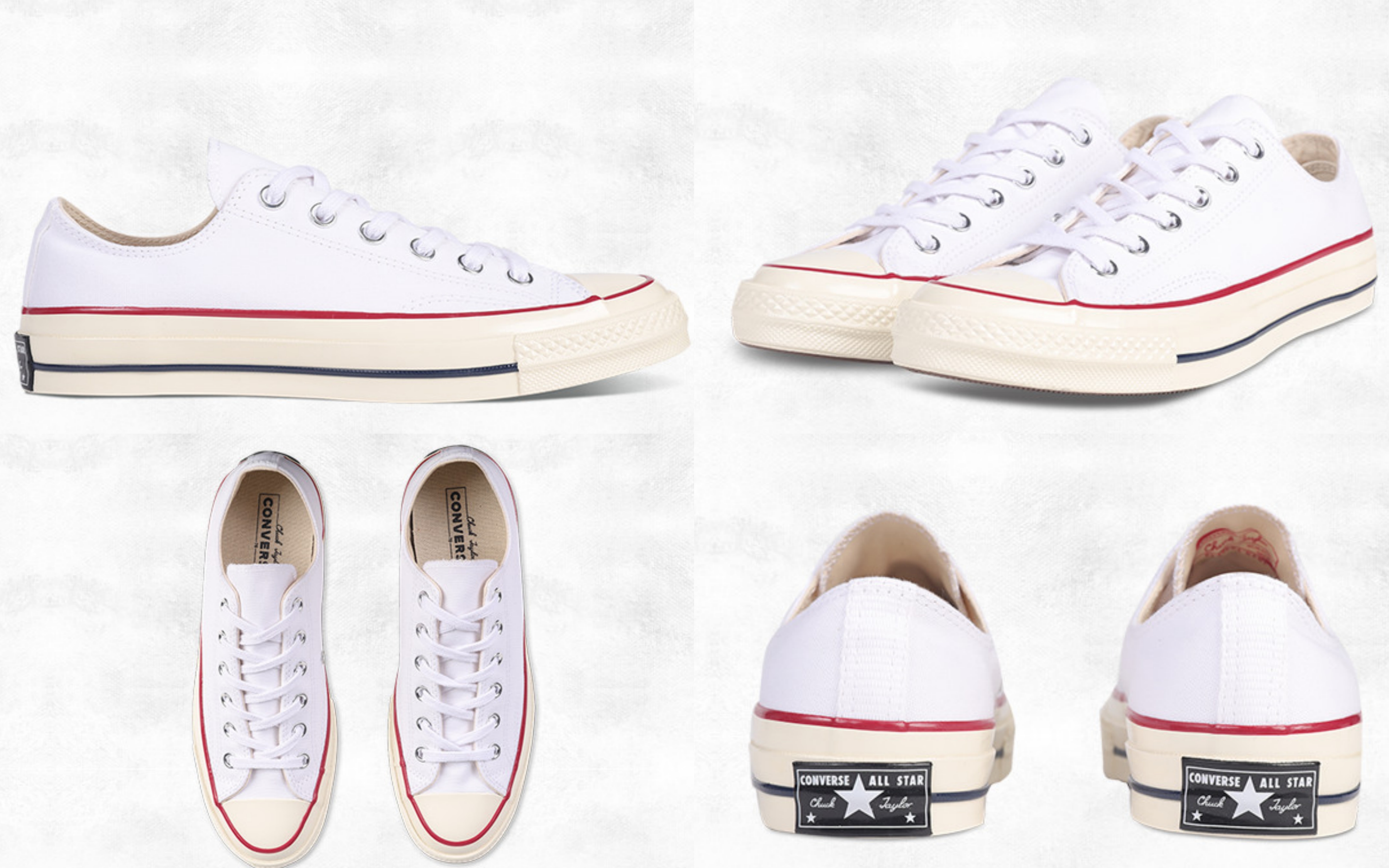 Converse Chuck Taylor All Star ’70，NT$2480 Chuck Taylor All Star ’70的包覆性更加、穿著更舒適