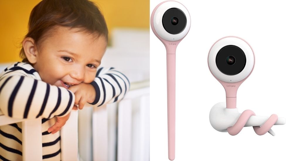 Lollipop Baby Camera with True Crying Detection, Smart Baby Monitor (Cotton  Candy) 