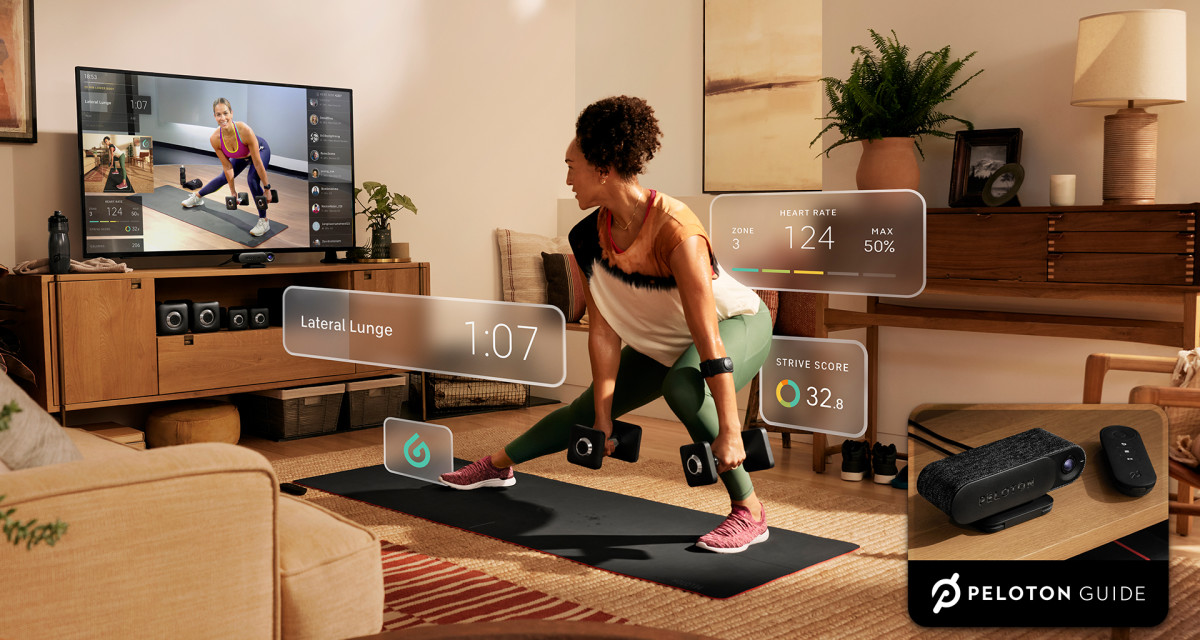 Peloton is making a $495 smart camera for strength training