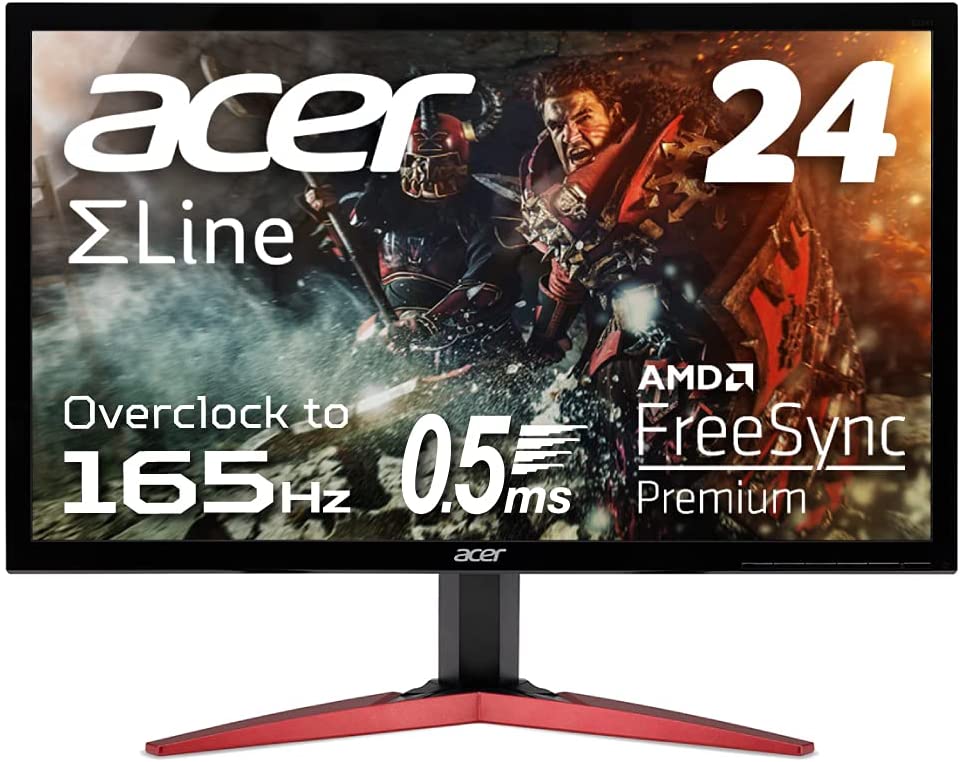 2021公式店舗 Acer ∑Line 24.5インチ ゲーミングモニター 240hz