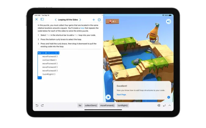 アップル Swift Playgrounds 4を配信開始 Ipad単体でアプリ開発やapp Store公開が可能に Engadget 日本版