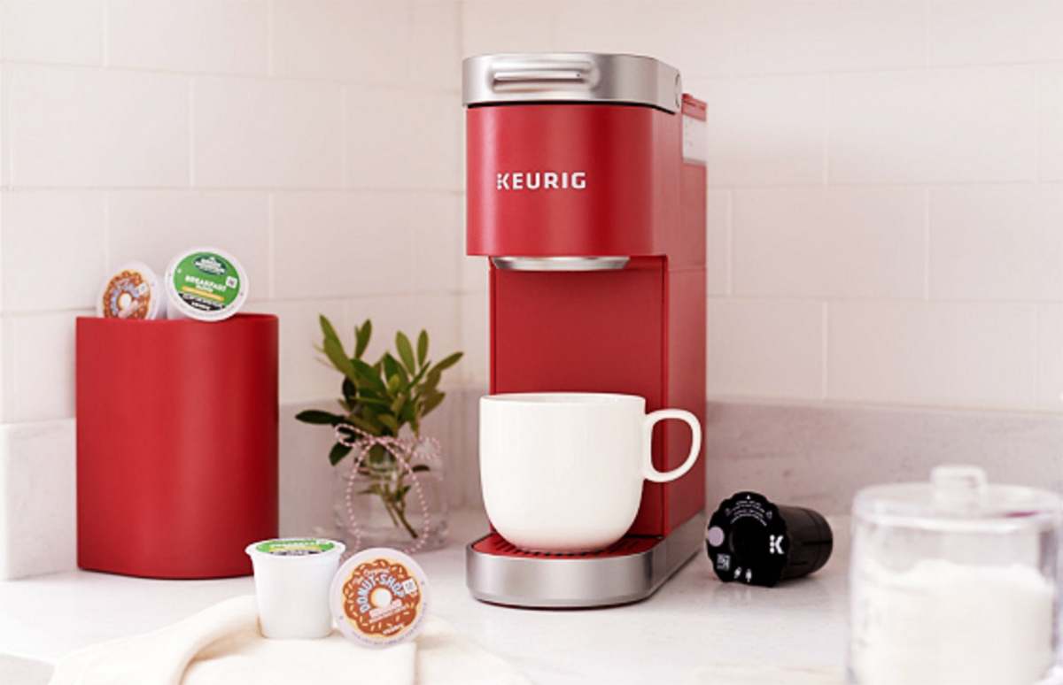 Keurig K-Compact Single-Serve K-Cup Pod Coffee Maker, Red - Yahoo