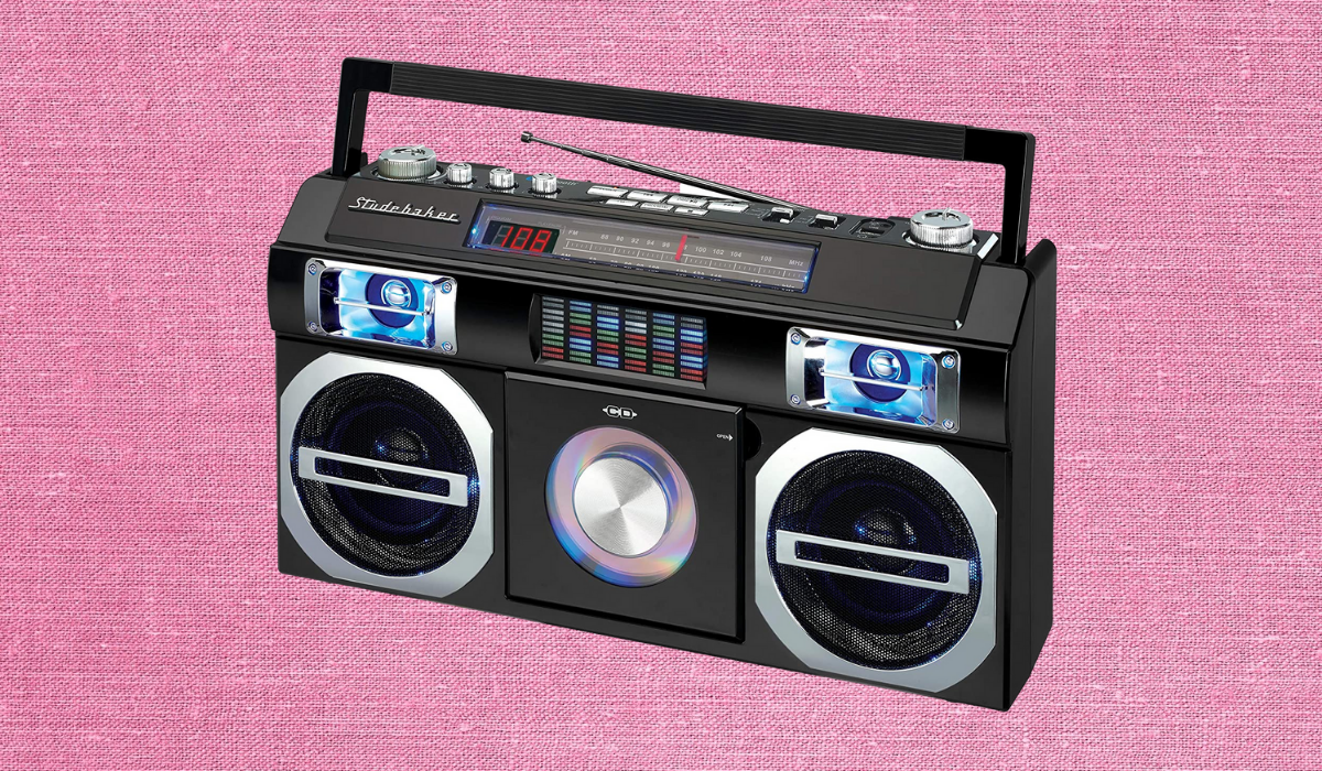 This Studebaker boombox is the best holiday gift of 2021—and it's $30 off