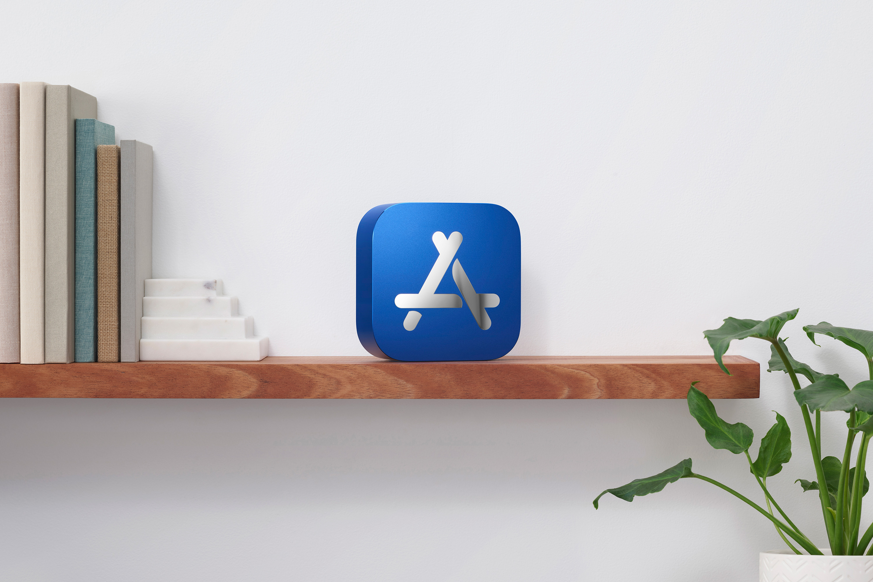 Apple App Store Award on a shelf