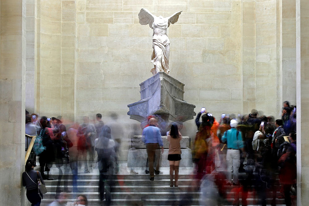 羅浮宮的《薩莫色雷斯的勝利女神》（Image Source : REUTERS/Charles Platiau）