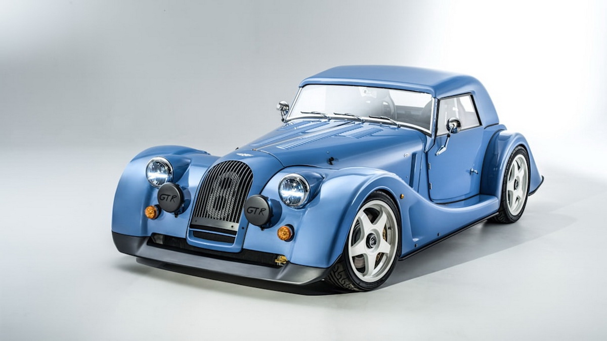 圖／Morgan Plus 8 GTR外觀設計參考1990年登場的Morgan Plus 8賽車，用以致敬該品牌過去在賽車歷史取得的成就。