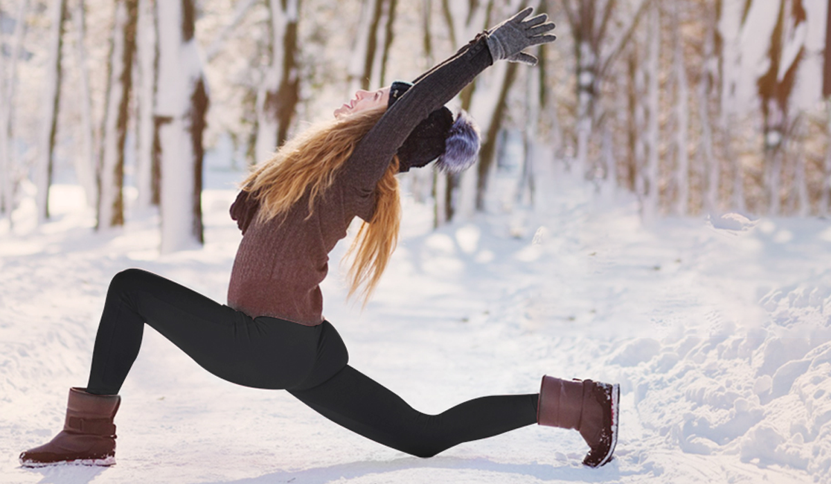 Beat the freeze: These fleece-lined leggings are 'amazingly